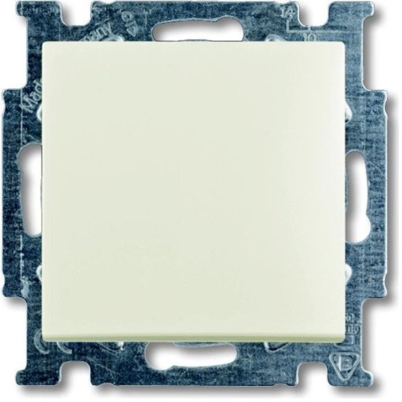 Выключатель 1-клавишный ABB BASIC55, скрытый монтаж, chalet-white, 2CKA001012A2184 в Архангельске