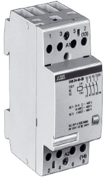 Модульный контактор ABB ESB24 4НО 24А 220В AC/DC, GHE3291102R0006 в Архангельске