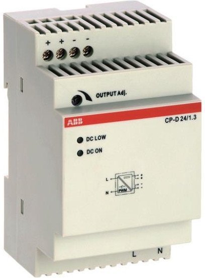 Блок питания CP-D 24/1.3 (регулир. вых. напряж) вход 90-265В AC / 120-370В DC, выход 24В DC /1.3A, 1SVR427043R0100 в Архангельске