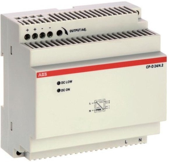 Блок питания CP-D 24/4.2 (регулир. вых. напряж) вход 90-265В AC / 120-370В DC, выход 24В DC /4.2A, 1SVR427045R0400 в Архангельске