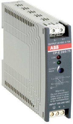 Блок питания CP-E 24/0.75 (регулир. вых. напряж) вход 90-265В AC / 120- 370В DC, выход 24В DC /0.75A, 1SVR427030R0000 в Архангельске