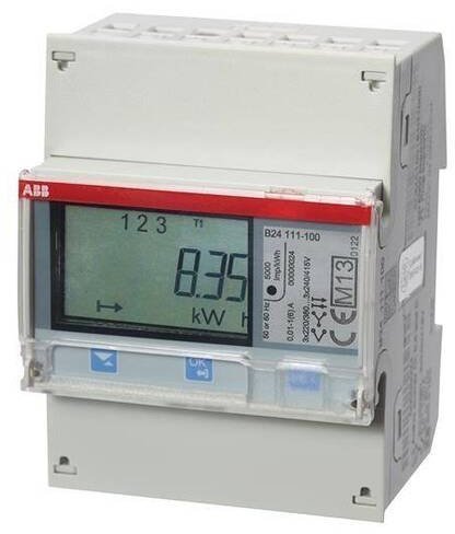 Счетчик электроэнергии многотарифный ABB B24 трехфазный 1(6)А, кл.т. 0,5S, 2CMA100815R1000 в Архангельске