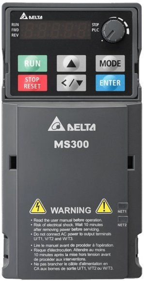 Преобразователи частоты Delta Electronics VFD1A6MS21AFSAA (0.2кВт 1ф 230В) серии MS300 в Архангельске