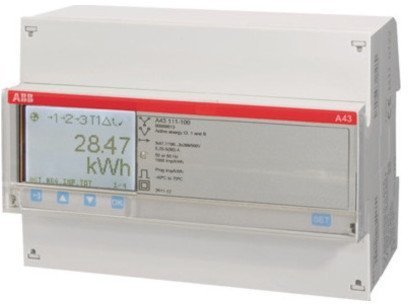 Счетчик электроэнергии однотарифный ABB A43 трехфазный 5(80)А, кл.т. 1, 2CMA100106R1000 в Архангельске