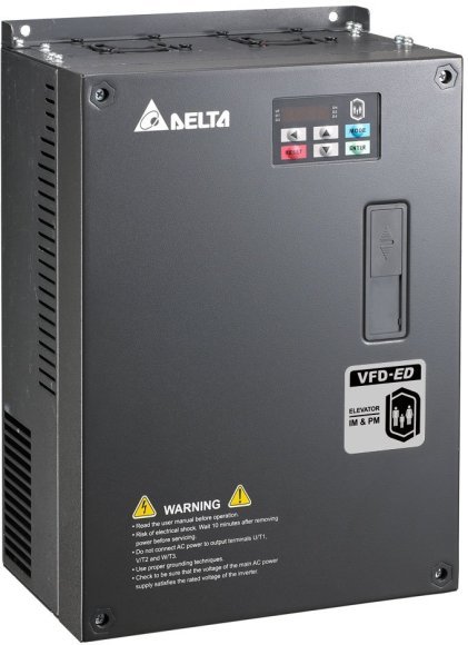 Лифтовые преобразователи частоты Delta Electronics VFD075ED43S (7.5кВт 3ф 400В) серии VFD-ED в Архангельске
