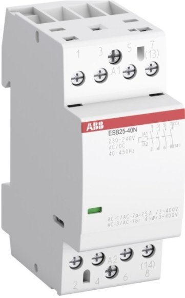 Модульный контактор ABB ESB-N 1НО+3НЗ 25А 230.240В AC/DC, 1SAE231111R0613 в Архангельске
