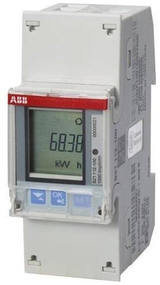 Счетчик электроэнергии однотарифный ABB B24 трехфазный 1(6)А, кл.т. 1, 2CMA100809R1000 в Архангельске