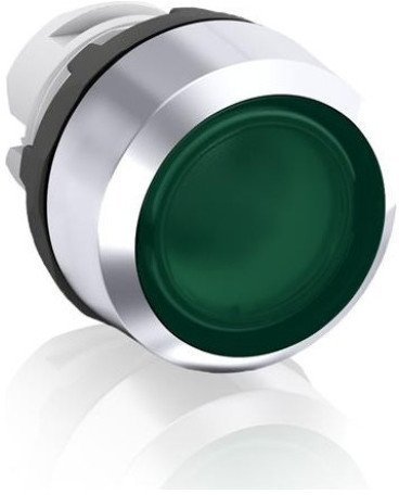 Кнопка MP1-31G зеленая (только корпус) с подсветкой без фиксации, 1SFA611100R3102 в Архангельске