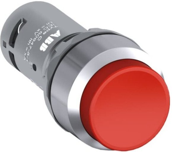 Кнопка CP3-30R-20 красная с выступающей клавишей без фиксации 2НО, 1SFA619102R3021 в Архангельске