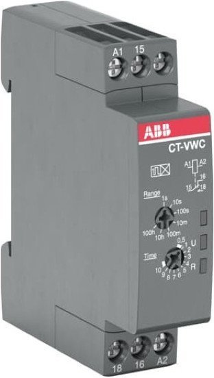 Реле времени CT-VWC.12 компактное (импульс при включ.) 24-48B DC, 24-240B AC (7 диапазонов времени 0,05с...100ч) 1ПК, 1SVR508130R0000 в Архангельске