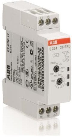 Реле времени CT-ERD.12 модульное (задержка на включ.) 24-48B DC, 24-240B AC (7 временных диапазонов 0,05с...100ч) 1ПК, 1SVR500100R0000 в Архангельске