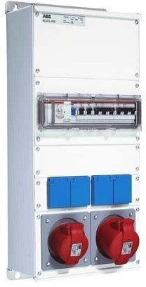 Бокс M32/2JFB CTFL с розеткамии фланцами в сборе, металл, IP44, 2CMA100022R1000 в Архангельске