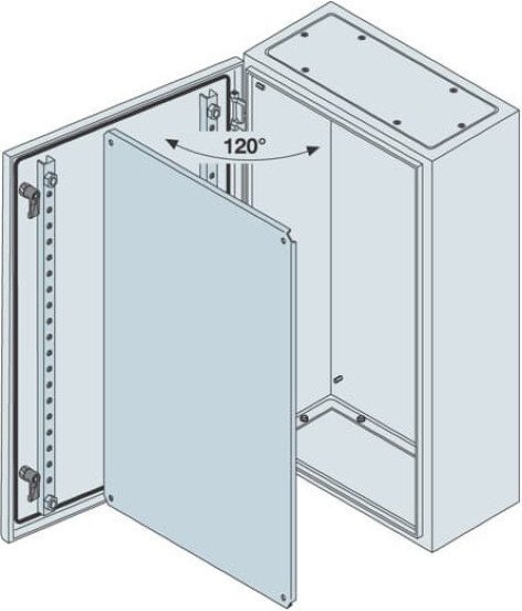 SR Корпус шкафа с монт.платой 1000х800х300мм ВхШхГ, SRN10830K в Архангельске