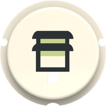 SBB-N2BL Кнопка жалюзи free@home, Zenit, белый, 2CLA202620N1102 в Архангельске