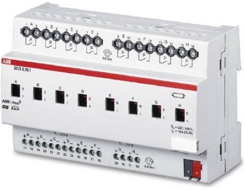 SD/S8.16.1 Светорегулятор ЭПРА 1-10В, 8-канальный, 16А, 2CDG110081R0011 в Архангельске