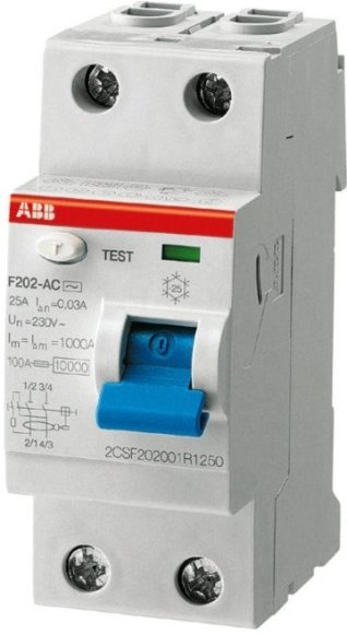 Выкл.диф.тока 2мод. F202 A-25/0,03, 2CSF202101R1250 в Архангельске