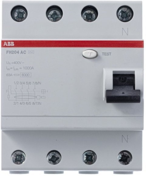 Выкл.диф.тока 4мод. FH204AC-40/0,3, 2CSF204003R3400 в Архангельске