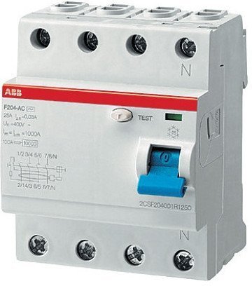 Выкл.диф.тока 4мод. F204 A-40/0,03, 2CSF204101R1400 в Архангельске