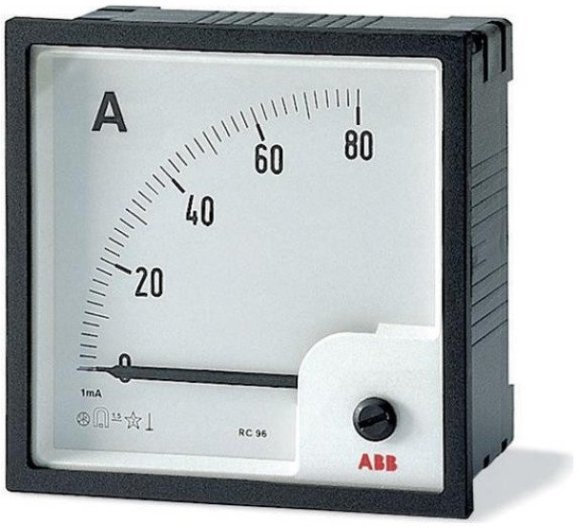 Амперметр щитовой ABB AMT AC, аналоговый, кл.т. 1,5, 2CSG323260R4001 в Архангельске