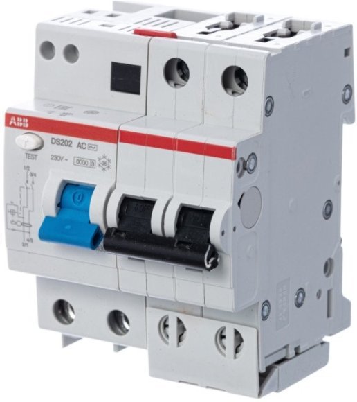 Дифавтомат ABB DS200 2P 10А (B) 6 кА, 30 мА (AC), 2CSR252001R1105 в Архангельске