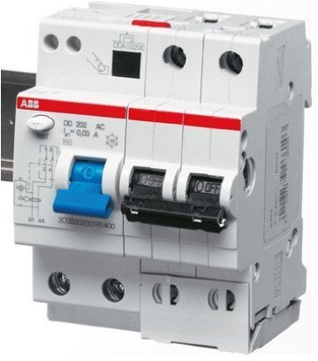 Дифавтомат ABB DS200 2P 10А (C) 10 кА, 30 мА (AC), 2CSR272001R1104 в Архангельске