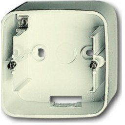 Коробка для открытого монтажа, 1 пост, серия Busch-Duro 2000 SI, цвет слоновая кость, 2CKA001799A0977 в Архангельске