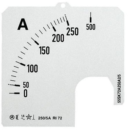 Шкала для амперметра SCL-A1-100/72, 2CSG112189R5011 в Архангельске
