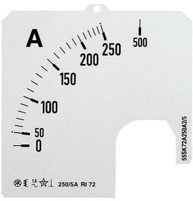 Шкала для амперметра SCL-A1-400/72, 2CSG112279R5011 в Архангельске