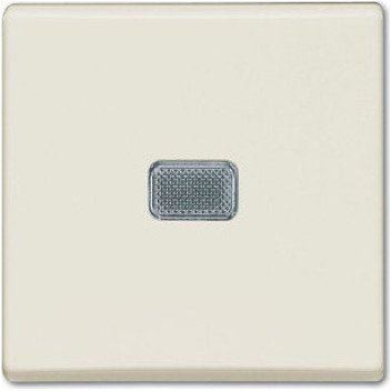 Выключатель 1-клавишный ABB BASIC55 с подсветкой, скрытый монтаж, chalet-white, 2CKA001012A2185 в Архангельске