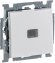 Выключатель 1-клавишный ABB BASIC55 с подсветкой, скрытый монтаж, альпийский белый, 2CKA001012A2153 в Архангельске
