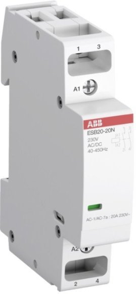 Модульный контактор ABB ESB20 2НЗ 20А 230В AC/DC, 1SBE121111R0602 в Архангельске